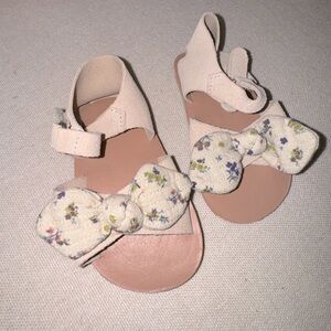 Zara mini floral baby sandals
